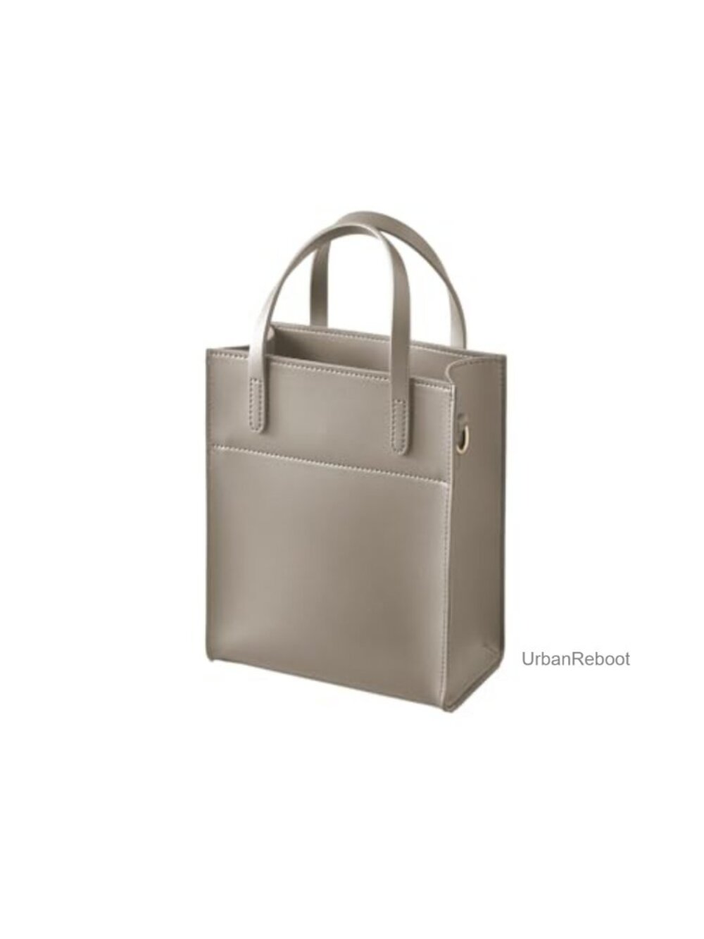 Vegan Leather Mini Tote Bag Women Satchel Crossbody Purse